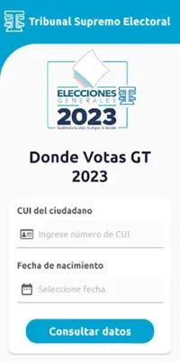 Donde Votas GT 2023 android App screenshot 2